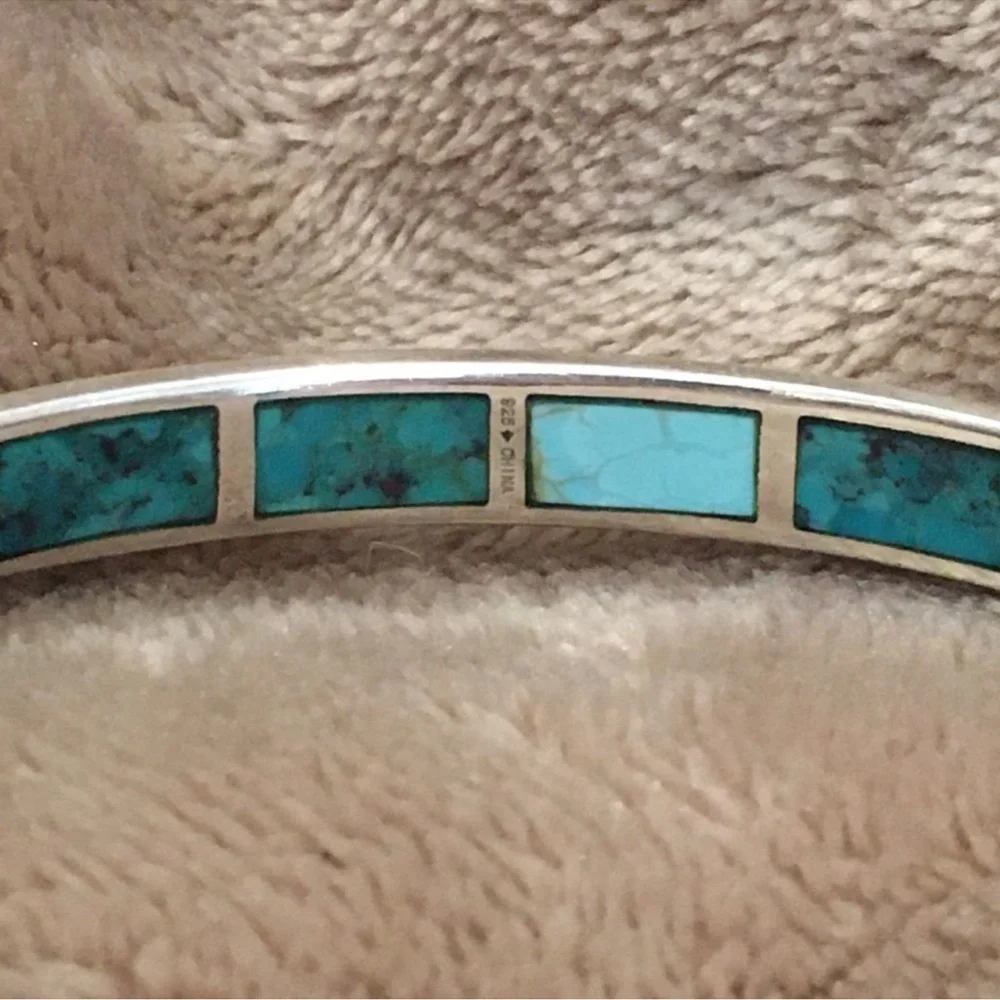 🌟Silpada High Seas Turquoise Bangle🌟 - Picture 9 of 10